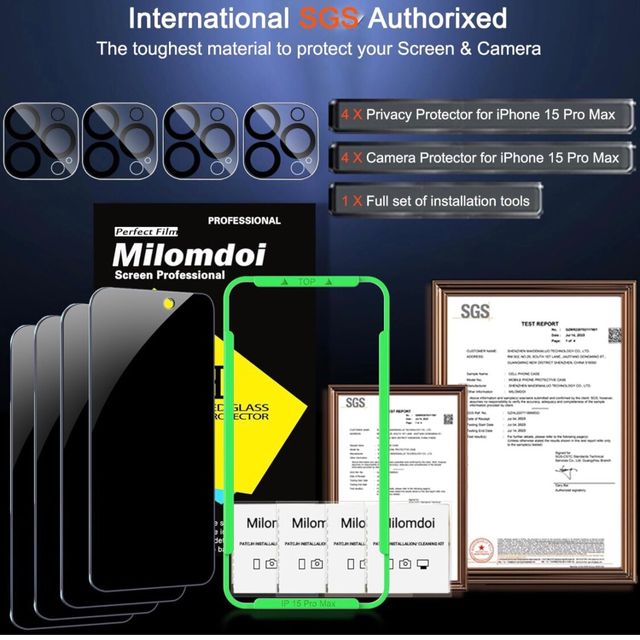 funda de pantalla para iPhone 15pro Max