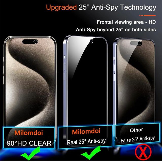 funda de pantalla para iPhone 15pro Max