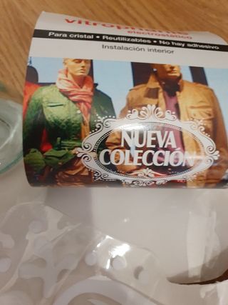 Cartel Vinilo electrostático Nueva Colección