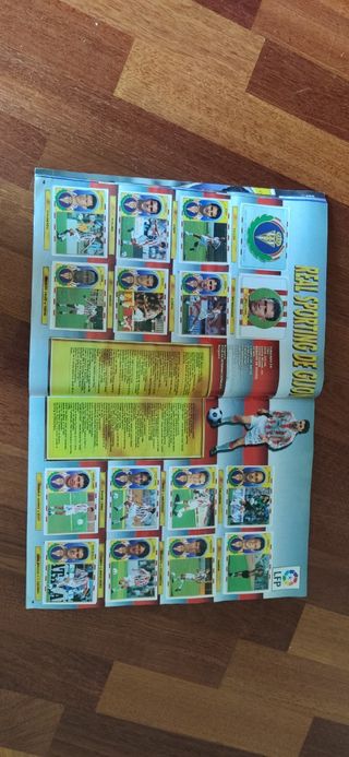 Álbum cromos Liga 96-97