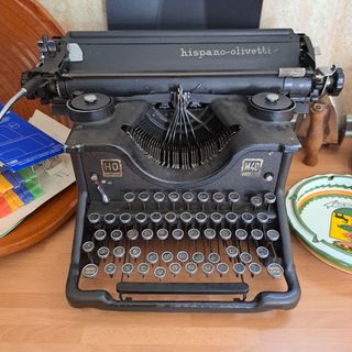 Máquina escribir antigua