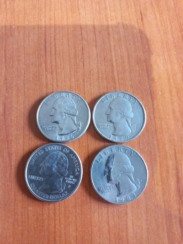 Lotería n.4 cuartos de dólar