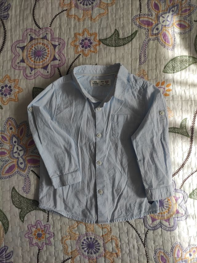 4 camisas bebé Zara 12-18 meses. Lote o sueltas