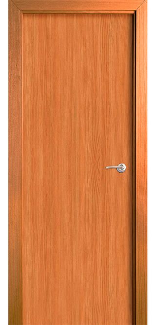Puerta lisa cedro barnizado