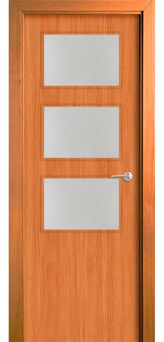 Puerta lisa cedro barnizado