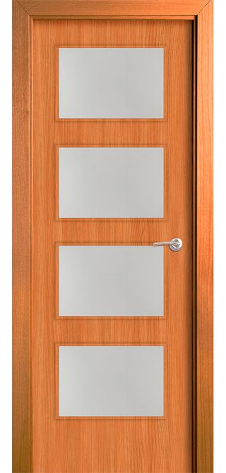 Puerta lisa cedro barnizado