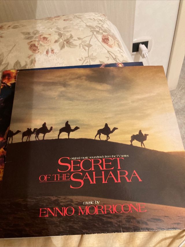 vinile The Secret of Sahara Ennio Morricone