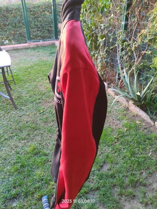 Chaqueta moto larga talla L