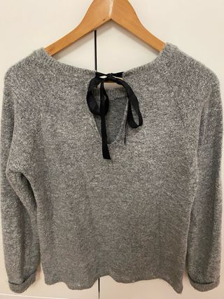 jersey lana gris