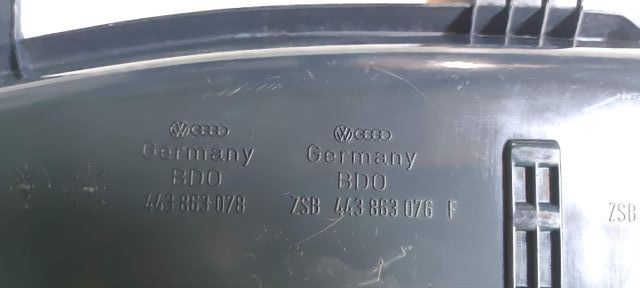 Guantera inferior Audi 100 200