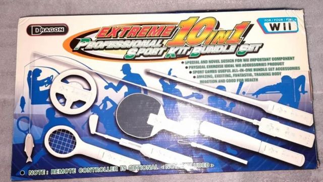 accesorios varios WII