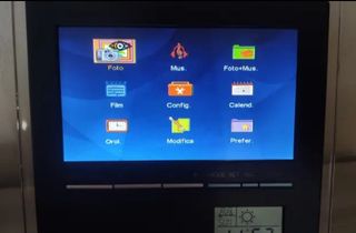 cornice digitale+ stazione meteo