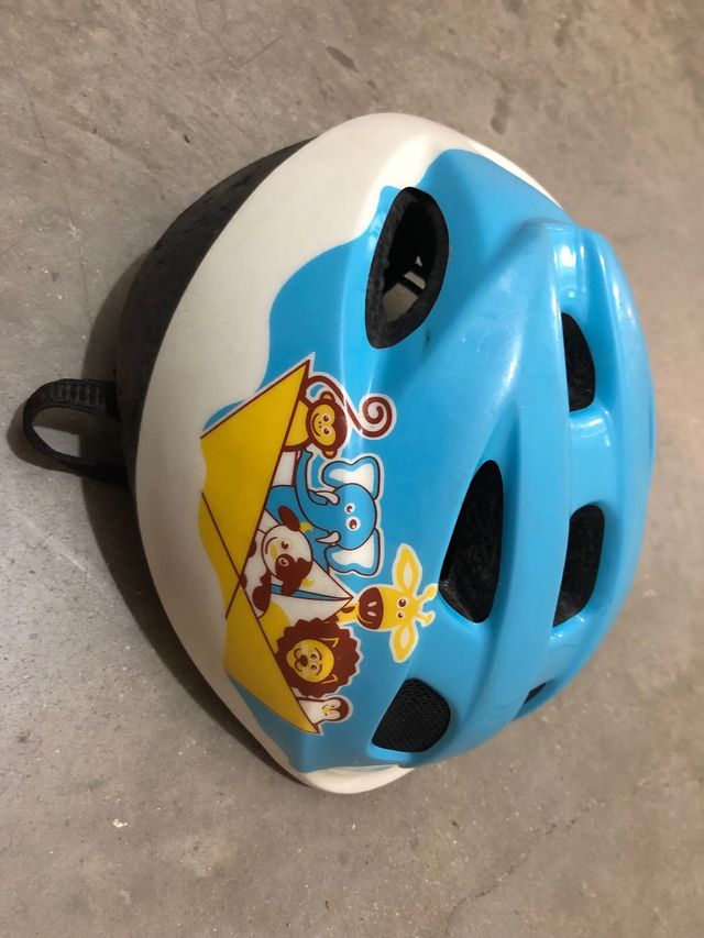 casco bicicleta niño