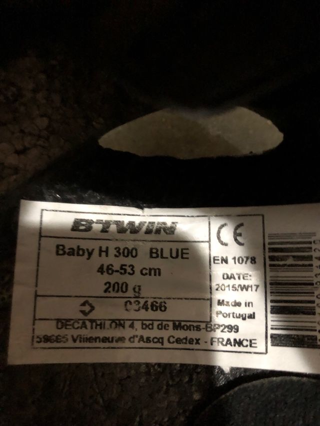 casco bicicleta niño