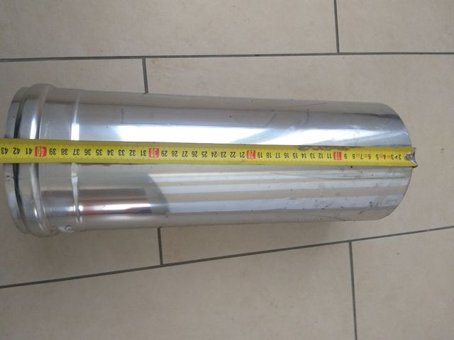 Tubo inox diam 160mm