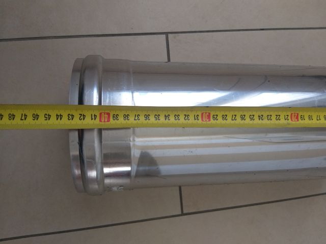 Tubo inox diam 160mm