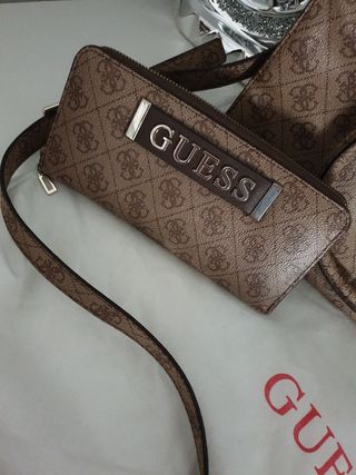 BOLSO Y CARTERA GUESS ORIGINAL