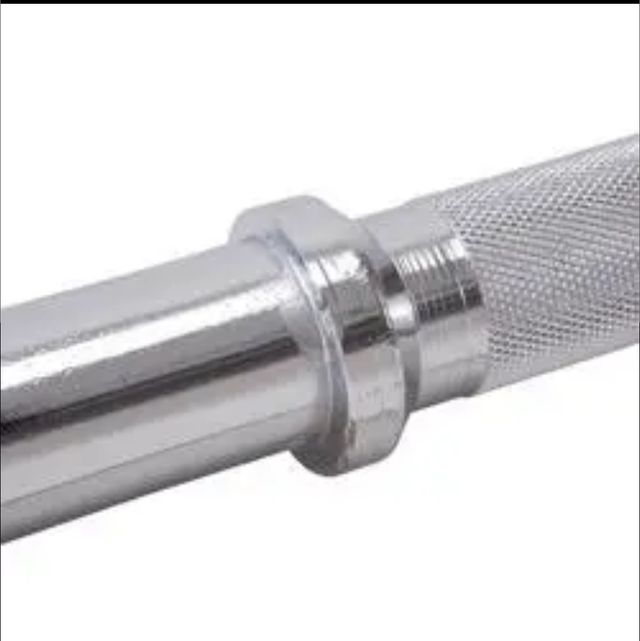 Barra musculacion no olímpica 