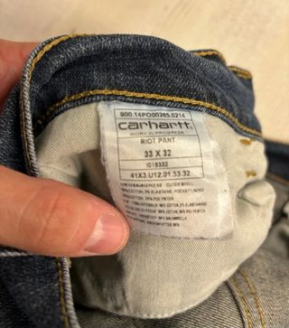 Pantalones Carhartt talla 32 americana