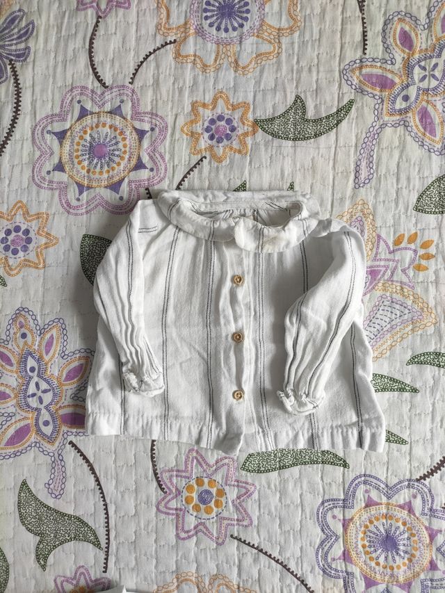 Camisa bebé Gocco y Nanos talla 6-9 meses