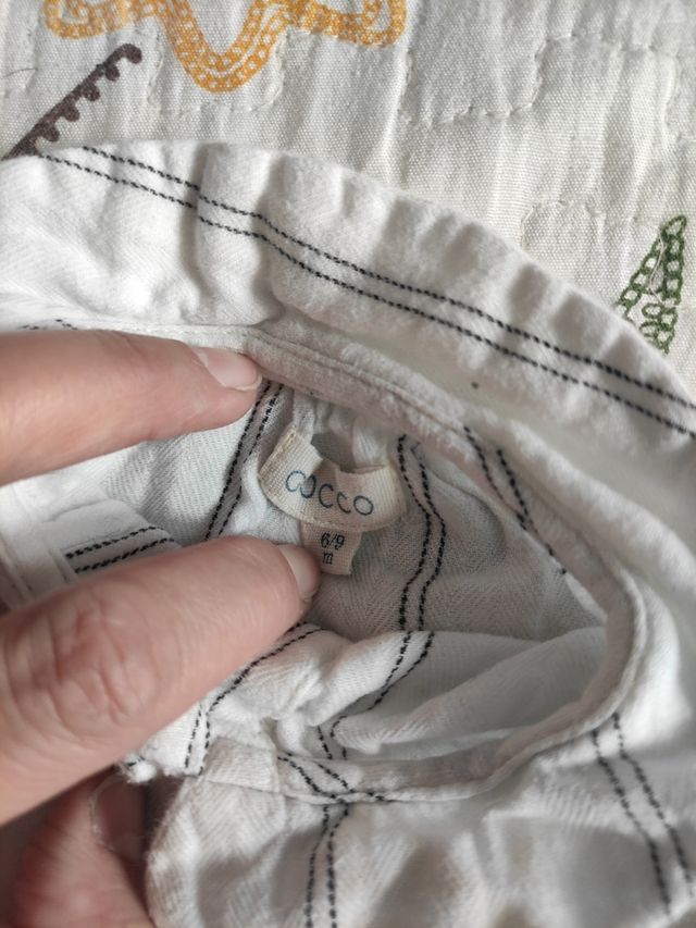 Camisa bebé Gocco y Nanos talla 6-9 meses
