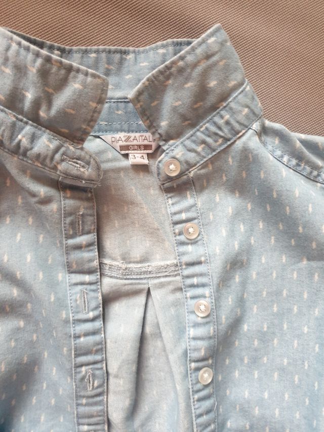Camicia jeans bambina 4Anni