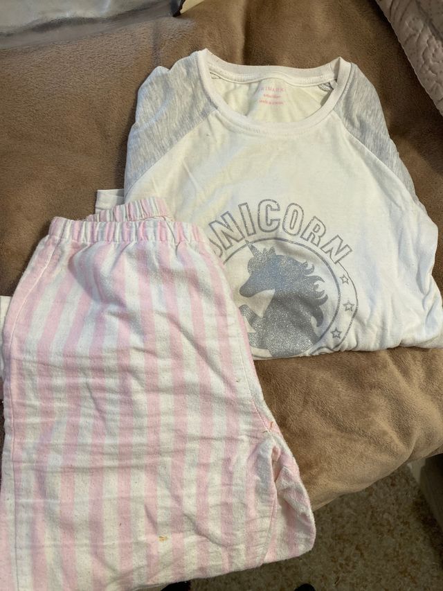 pijama 9/10 años primark