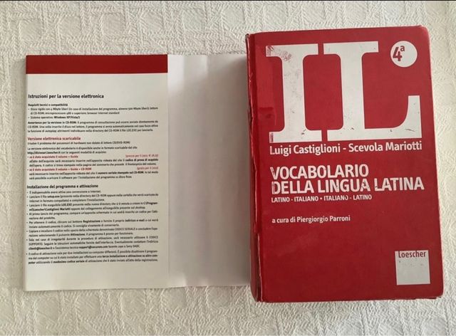 Vocabolario della lingua latina