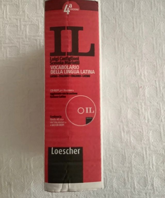 Vocabolario della lingua latina