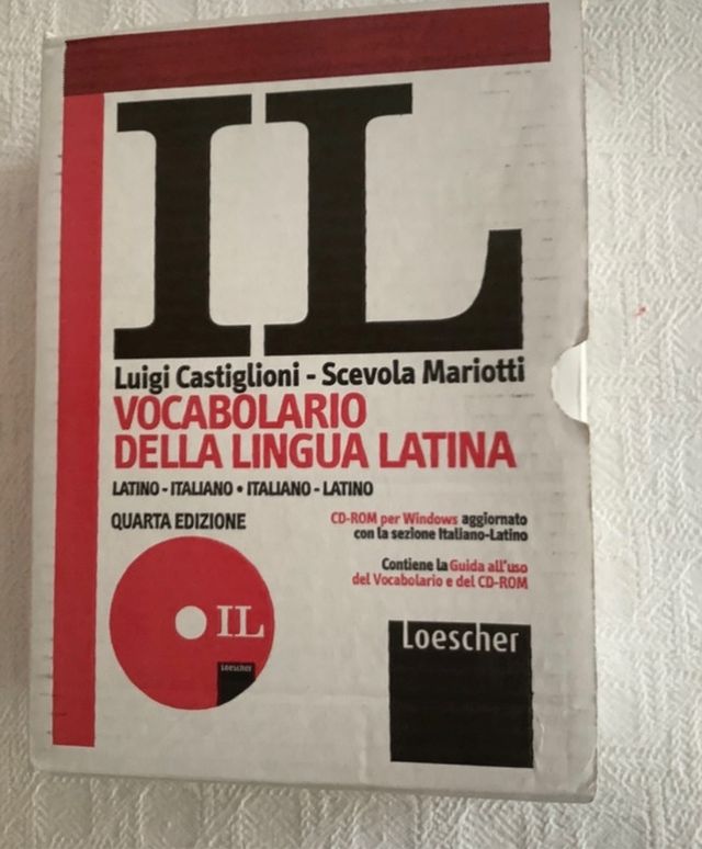 Vocabolario della lingua latina