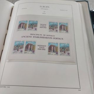 Tema Europa 1990 colección sellos