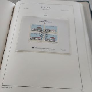 Tema Europa 1990 colección sellos