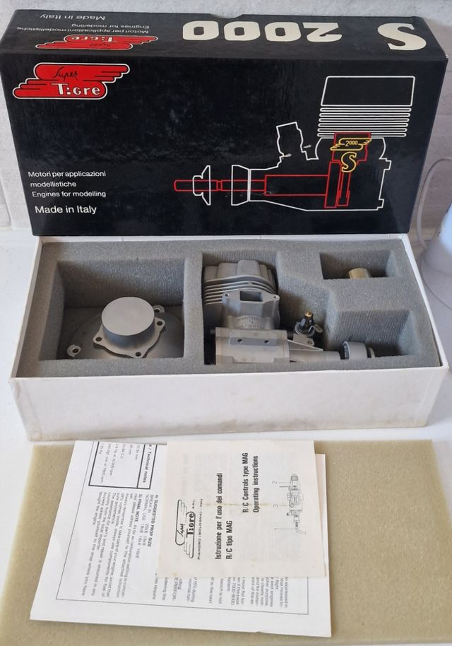 Motor Avion RC Supertigre S2000 20cc