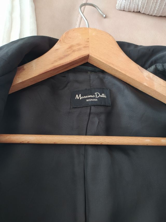 Abrigo mujer Massimo Dutti. T38