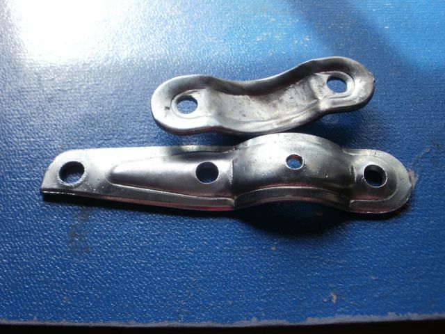 Soporte dinamo bici de varillas.