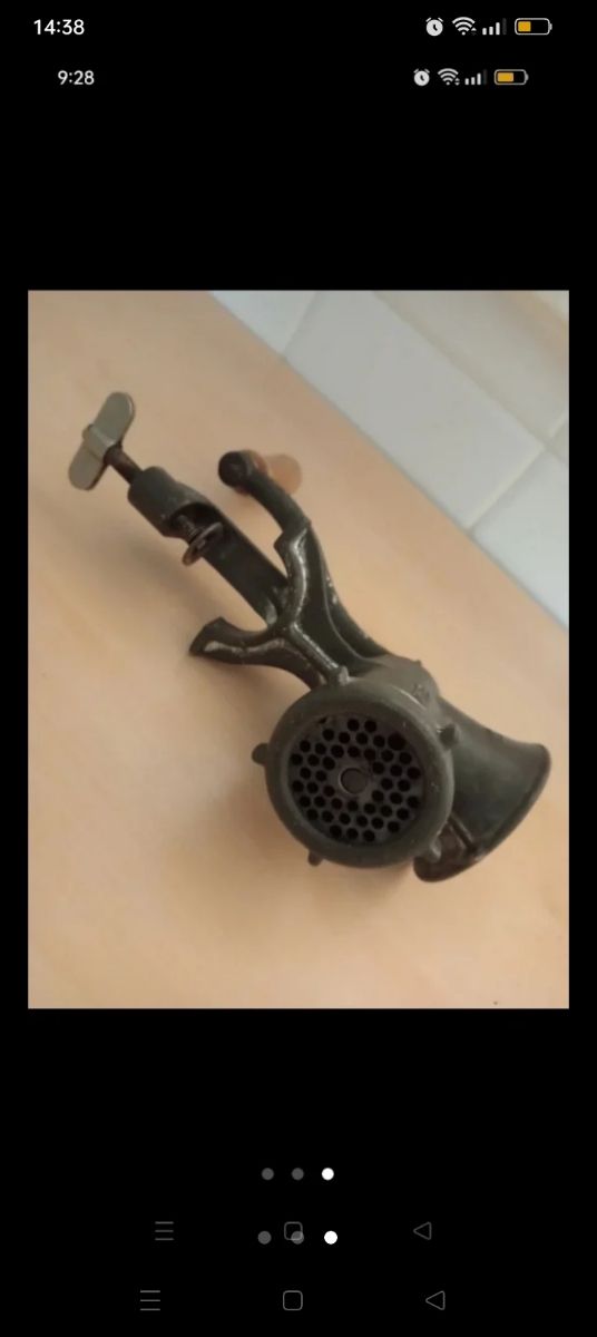 Maquina de picar carne