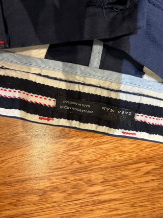 Pantalon chino vestir Zara Man hombre 40