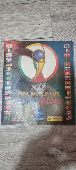 Album cromos Panini Korea Japon 2002