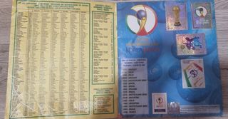 Album cromos Panini Korea Japon 2002