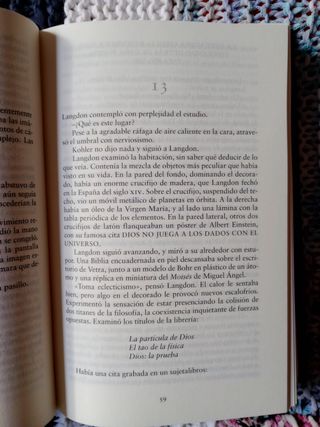 LIBRO "ÁNGELES Y DEMONIOS"