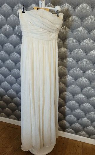 Vestido largo seda J.Crew Arabelle Wedding Gow T2
