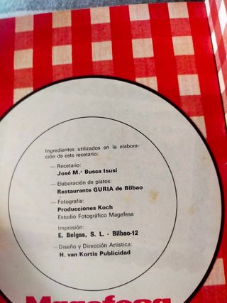 Libro de cocina clasica