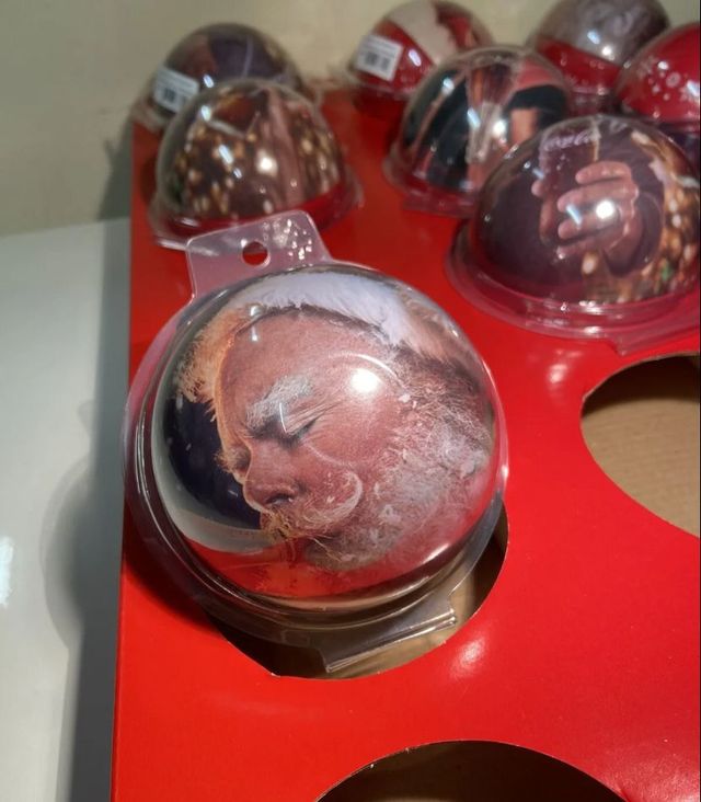Palline di natale addobbi Coca Cola