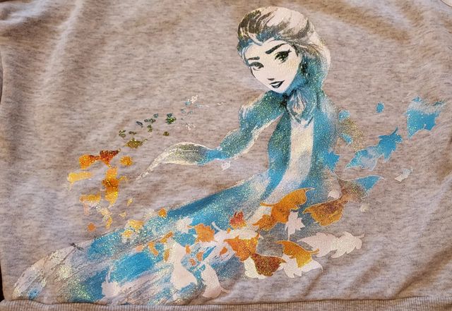 Sudadera Adidas Frozen Elsa T. 5-6