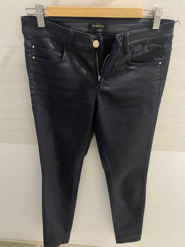 Pantalon encerado de mujer