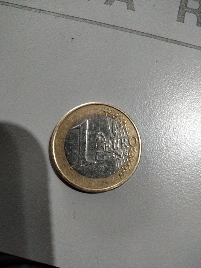 Moneda 1 euros rara