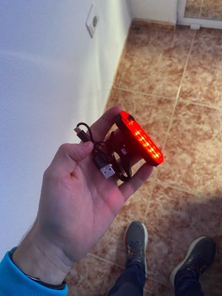 luz trasera bicicleta
