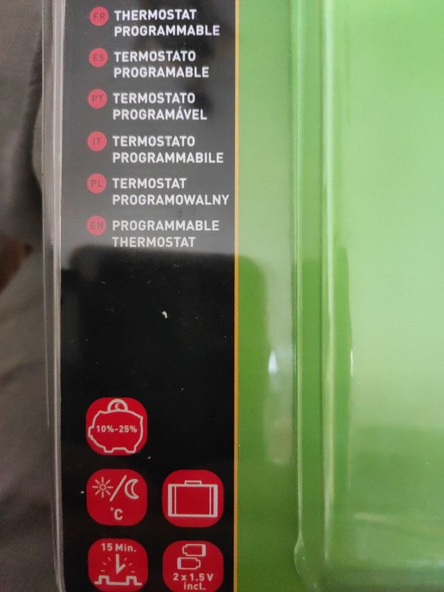 Termostato programable