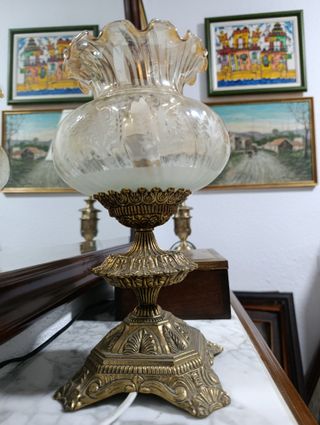 2 LAMPARAS DE MESA VINTAGE