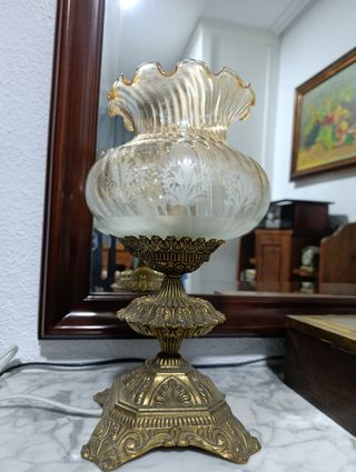 2 LAMPARAS DE MESA VINTAGE